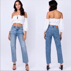 Levi's Women's High Rise Jeans - Light Blue